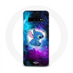 Coque Maniacase pour Samsung Galaxy S10 Plus Stitch ohana espace color&eacute;