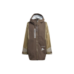 Adidas Terrex X And Wander Koost&ouml;&ouml; SS23 V&auml;rviplokk V&auml;litingimustesse Veekindel Kapuutsiga Jakk Naiste Jakid Tume-oliiviroheline HR7145 XL gray