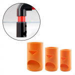 Aquarium Slow Flow Water Outlet Control Outlets Anti Siphon Easy to Install Reducer oranž