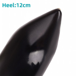 Moodsad elastsed k&otilde;rged saapad 2024 trendip&uuml;ksid, lakknahast pikad saapad, &uuml;lik&otilde;rged kontsad, lahedad peotantsu &ouml;&ouml;klubijalatsid 39