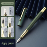 Mitmek&uuml;lgne metallist t&auml;itesulepea: Mitmek&uuml;lgne kalligraafia- ja pastapliiats kontori- ja &otilde;pilaskasutuseks 0.5mm【Fountain pen tip】