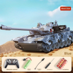 Uus/11 kanaliga j&auml;lgitav kaugjuhtimispuldiga paak m&auml;nguasi, suur laadimisheli ja valgus 99A simulatsiooniga soomustatud s&otilde;iduki mudel elektrilise m&auml;nguasja poisi kingitus 1 Battery sinine