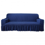 Diivani kate seelikuga Universaalne tugitool Easy Fit elutoa diivani kate Pestav vastupidav veniv m&ouml;&ouml;blikaitse 1 Seater(90-140cm)