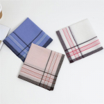12 tk puuvillane ruuduline meeste taskur&auml;tik, ruudukujulised dekoratiivsed &uuml;likonnad Grid Hanky 12pcs