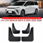 Auto stiil LDV MAXUS MIFA 9 2024 2025 2026 ABS-i autode porilappide pritsmekaitse porikaitsmete porilappide jaoks eesmise tagumise porilaua tarvik must