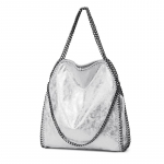 Naiste k&auml;ekotid Moodne disain K&auml;ekott Vabaaja tasku Naiste k&auml;ekott Kaasaskantav keti ja &otilde;larihmaga Crossbody kott S&uuml;nnip&auml;evakingitus