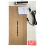 Kokkupandav toidusoojendusmatt Kiiresti soojendatav toidu elektriline soojendusplaat koos reguleeritava temperatuuriregulaatoriga hoiab toidu pidevalt kuumana