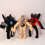 3tk Rocket Combination Skibidi WC Speakerman pl&uuml;&uuml;sist m&auml;nguasjad Skibidi WC puuvillane pl&uuml;&uuml;sm&auml;nguasi