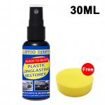 Auto plastikust taastav katteaine Auto plastikust kummist v&auml;lisviimistlus puhastus v&auml;rskendus taastav aine Black Shine Seal Brighten