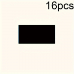 Elegantne must magnetilise ukselingi ja hinge kaunistuskomplekt garaažidele ja ladudele - h&otilde;lpsasti paigaldatavad kunstklaasikleebised 16pcs Magnetic Window Stickers