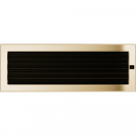 Ventilatsioonikaas 17x49 kullaga - kaetud ruloodega