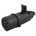 24 V 7 kontaktiga haagise pistik N-t&uuml;&uuml;pi pukseerimispistiku adapter haagise haagissuvila jaoks