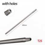 Torx kruvikeeraja otsikute komplekt Torx t&auml;pse kruviga lahti keeratava kuuskantvarre jaoks T10