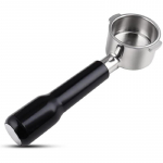 51 mm portafilter DeLonghi ecp3420/EC155/bco430/ec260 jaoks, 51 mm p&otilde;hjatu portafilter 2 k&otilde;rvaga, roostevabast terasest varuosad DeLonghi k&auml;epidemele must