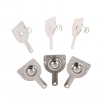 100 tk 18650 positiivne ja negatiivne &uuml;he kontaktiga vedruplaat, 50 paari 16x18,5 mm