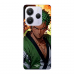 Coque Xiaomi Redmi Note 14 5G One piece Zoro manga anime 3D art Maniacase