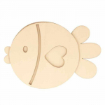 M&eacute;dium - Poisson - 16x11 cm