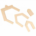 Puzzle 3D - Maison - 17x17,4 cm - Bois
