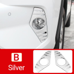 Toyota RAV4 2019 2020 2021 2022 2023 2024 RAV 4 XA50 h&uuml;briid-ABS auto eesmise udutule katte udutule trimmi kleebise tarvikud jaoks h&otilde;be