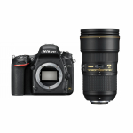 Nikon D750 DSLR-kaamera + AF-S 24-70mm f/2.8G ED suumobjektiiv must