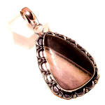 Sliver Jasper Gemstone Pendant Handmade Gift Unique Design Jewelry 2.2 z3d54