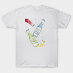 Naiste T-s&auml;rk Lifting Soda Harajuku Print Kawaii Suvine l&uuml;hikeste varrukatega naiste T-s&auml;rk Top Tee S