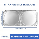 Kokkupandavad P&auml;ikesesirmid Auto Esiklaasi P&auml;ikesekaitse P&auml;ikesevari Auto Tuuleklaasi P&auml;ikesesirmi Katted Small