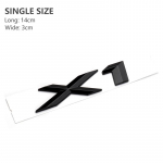 3D Auto Kirjad Pagasiruumi M&auml;rgi Kleebis BMW X1 E84 F48 X3 E83 G01 F25 X4 F26 G02 X5 E53 F15 E70 X6 E71 F16 Embleem Kirjad For 2009-2017