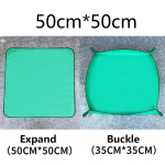 Istutusmatt PE Aiandus Potimatid Korduvkasutatav aiaistutusalus Veekindel taimede &uuml;mberistutusmatt Lillepotid Padjad 50*50cm