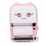 Miniprinter Kaasaskantav Tasku Mini Juhtmevaba Isekleepuv Termoprinter Foto Pilt Kontor roosa