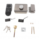 Elektrooniline riivlukk uksele 2 kaardiga, s&otilde;rmej&auml;lje, parooli avamine, APP-i juhtimine korteri jaoks