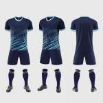 Laste Kiiresti Kuivav Hingav Jalgpalli Treeningdress - Poiste Higi Imav Meeskonna Vormiriietus XS kuninglik sinine v&auml;rv