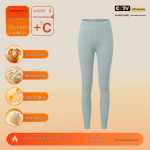 Naiste ja meeste ka&scaron;miir-siid-samet termopesu komplekt - Antibakteriaalne, s&uuml;giseks paksendatud. Women 3XL (suggested 155-170 lbs)