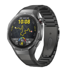 Bambusest h&uuml;pplukk titaanisulamist kellarihm For Huawei Watch GT5 Pro 46mm must