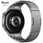 Originaal No Gaps luksuslik titaanrihm Huawei Watch GT 5 Pro metallist k&auml;ev&otilde;ru jaoks Huawei Watch GT5 Pro spetsialiseeritud kellarihm For HUAWEI WATCH GT5 Pro must