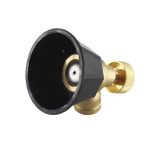 P&otilde;llumajanduslik k&otilde;rgsurve keerispihustusotsik, reguleeritav vee v&auml;ljalaskeotsik