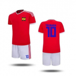 Kapten Tsubasa Atom Hutton Jalgpall Jalgpall Punane T-s&auml;rk Jersey Cosplay Jaapan Koomiks Animatsioon Tr&uuml;kk Kiiresti Kuivav Vintage L&uuml;hikeste Varrukatega Vorm Sport 2XS