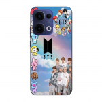 Coque de t&eacute;l&eacute;phone - Maniacase - Oppo Reno 13 5G - Silicone - Kpop BTS - Souple