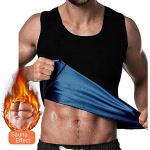 Meeste higivest V&ouml;&ouml;koht Treener Saunakost&uuml;&uuml;m Pol&uuml;meerist dressipluusid Salendav Body Shaper Treening Tankid Kujundusr&otilde;ivad Fitness Baselayer 2XL/3XL