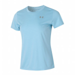 Under Armour Dopamine &Uuml;hev&auml;rviline Br&auml;ndilogo J&otilde;utreening Hingav L&uuml;hikeste Varrukatega Tavaline T-s&auml;rk Naiste T-s&auml;rgid Sinine 1384246-490 XS
