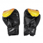 1 paar lastele m&otilde;eldud poksikindaid Reguleeritavad professionaalsed v&otilde;rgust hingavad PU-nahast leekkindad