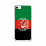 Coque iPhone &ndash; Afganistan &ndash; SE 2020 &ndash; Supp &ndash; Mitmev&auml;rviline &ndash; Design Drapeau