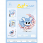 Mini Koer Kass panda pesukaru Armas Lemmikloom V&auml;ike Ehitusklotside Mudeli Seeria Kaunistused Lastem&auml;nguasi J&otilde;ulu S&uuml;nnip&auml;evakingitused Lastele original box