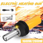 2000W/1600W Elektriline Kuum&otilde;hup&otilde;leti Plastikeevitusp&uuml;stolid AC 220V Plastikeevitaja jaoks+Elektriline K&uuml;tteelement+Lame Otsik Tarvikud 1600w