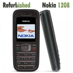 90% uus Renoveeritud Nokia Originaal Nokia 1208 Mobiiltelefon No charger