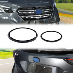 DIYUCAR Sobib Subaru Legacy Outback 2021 2022 Autole Esi- + Tagumine Logo Kaunistus must