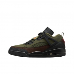 Air Jordan Spizike Low Beef & Broccoli Unisex tossud Roheline Keskmine Oliiv &Uuml;likoolipunane IH1782-200 42