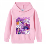 K-pop Deemonik&uuml;ttide Kapuutsid T&uuml;drukutele &Otilde;huke Kapuutsiga Dressipluus S&uuml;gisene Spordidress Kapuutsiga Spordir&otilde;ivad Pikkade Varrukatega Pullover Laste R&otilde;ivad 150