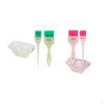 2 Pack Hair Brush Bowl Color Mixing ing for Beauty Salon