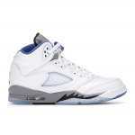 Air Jordan 5 Retro GS Stealth 2.0 Laste tossud Valge Must Hyper-Royal 440888-140 35.5